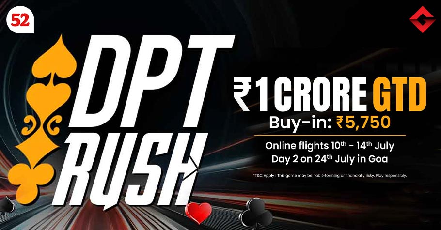 DPT Rush: Qualify Online and Play For Poker Glory in Goa!