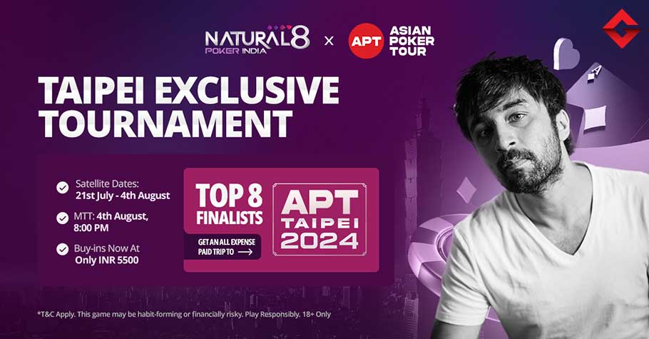 Siddhanth Kapoor will be present at Journey to Asian Poker Tour (APT) Taipei Poker Classic 2024