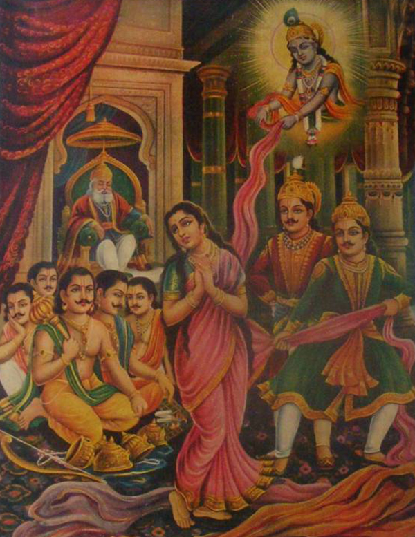 Draupadi Vastraharan depiction