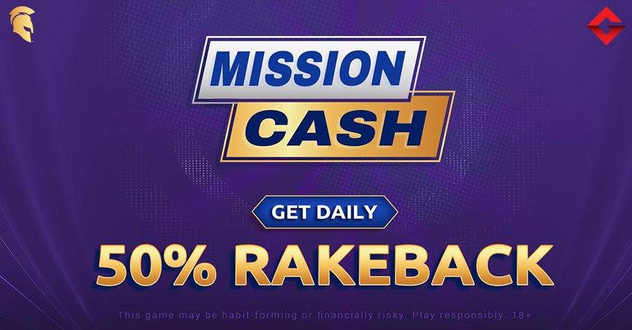 Earn 50% Rakeback With Spartan Poker’s Mission Cash!