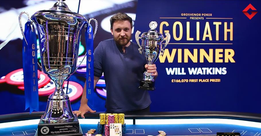 Will Watkins ships Grosvenor Poker Goliath