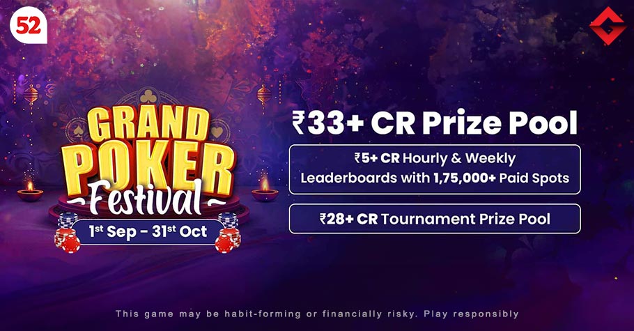 Adda52’s Grand Poker Festival 2024 Offers ₹33+ Crore In Rewards!