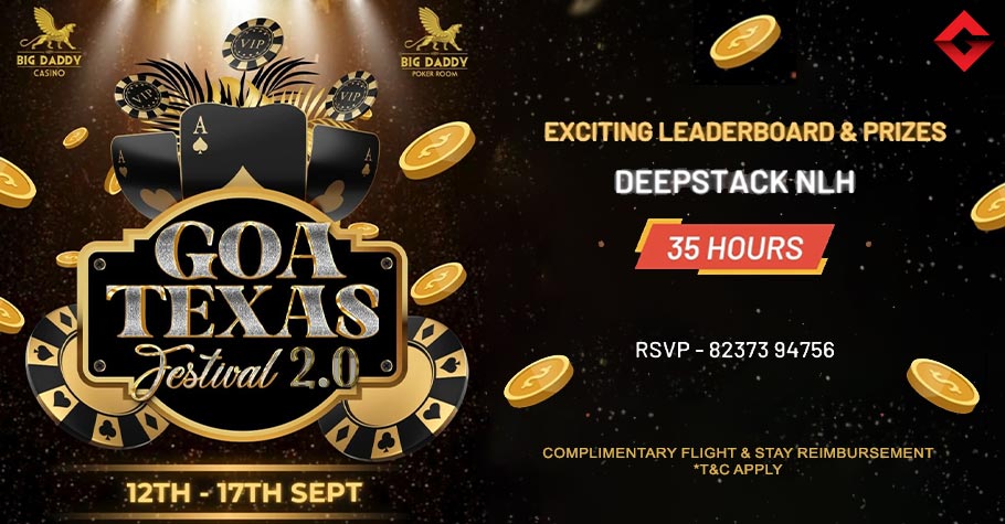 Big Daddy Poker Room - Goa Festival 2.0 (September 2024)