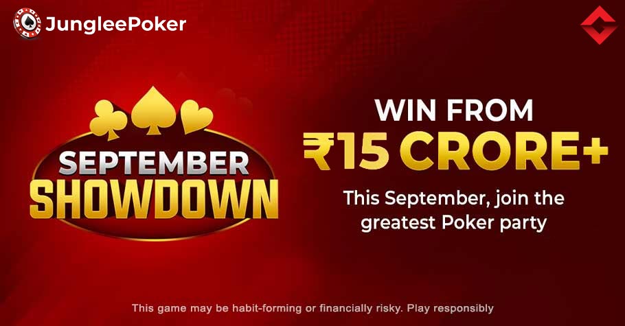 Junglee Poker’s ₹15 Crore September Showdown!