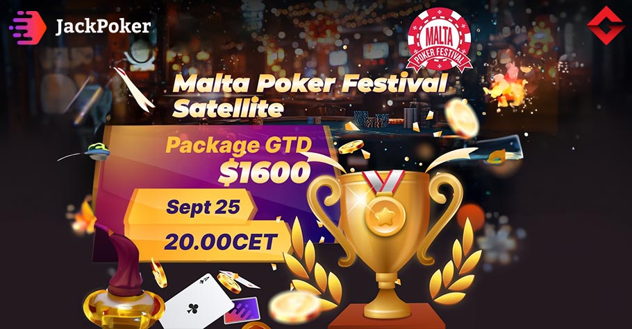 Win A €1,600 Malta Poker Festival Package For Just $5!