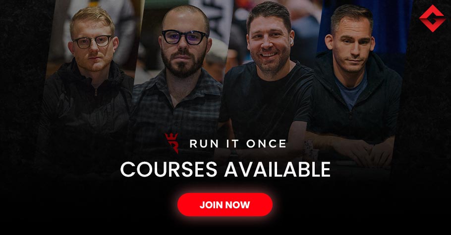 Run It Once Training: Get The Best Poker Courses At Affordable Prices!