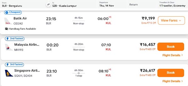 Poker Dream 13 Malaysia - Flights to Malaysia 