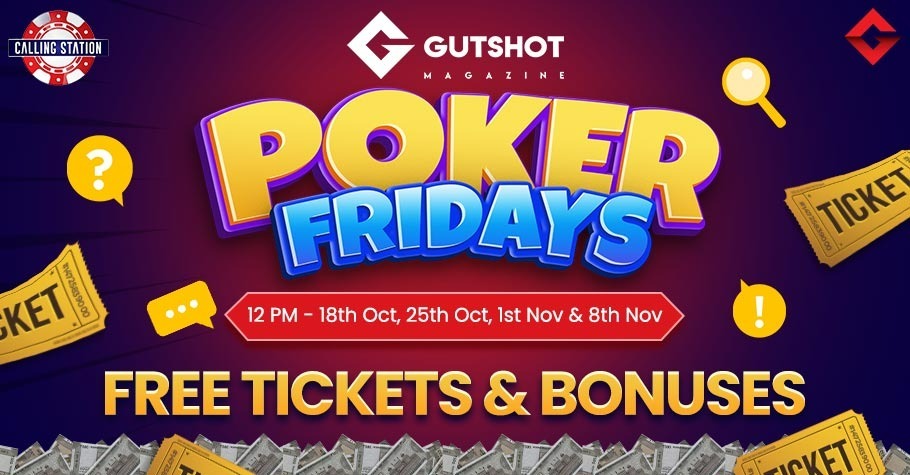 Gutshot Poker Fridays Is Back, Month Long Freebies Powered By Calling Station