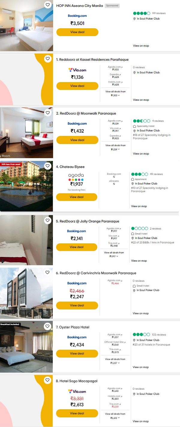 APT Manila 2024 - Accommodation