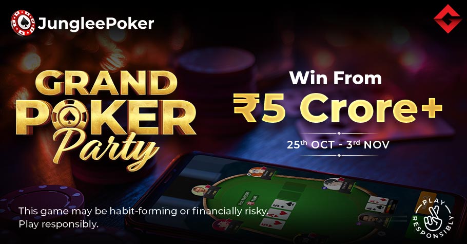 Light Up Your Diwali With The Junglee Poker Grand Poker Party!