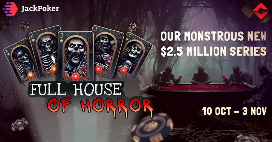 JackPoker Full House of Horror: Monstrous $2.5 Million Series