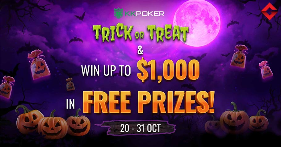 KKPoker $100K+ Halloween Series: Your Spooky Ticket To Big Wins!