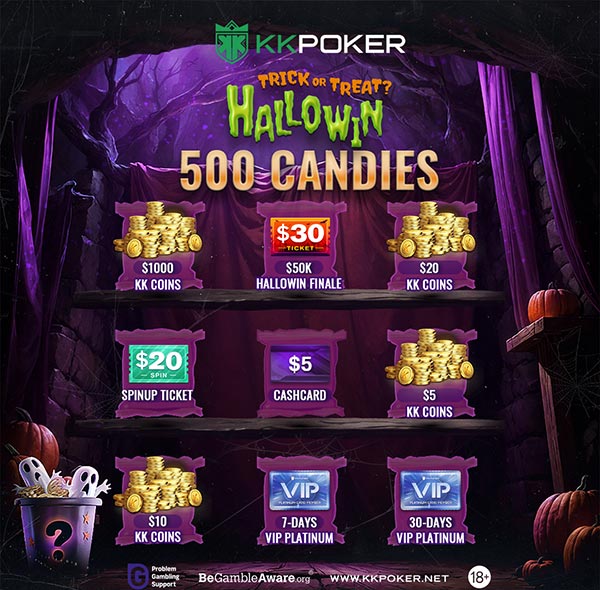 KKPoker $100K+ Halloween Series - Trick Or Treat