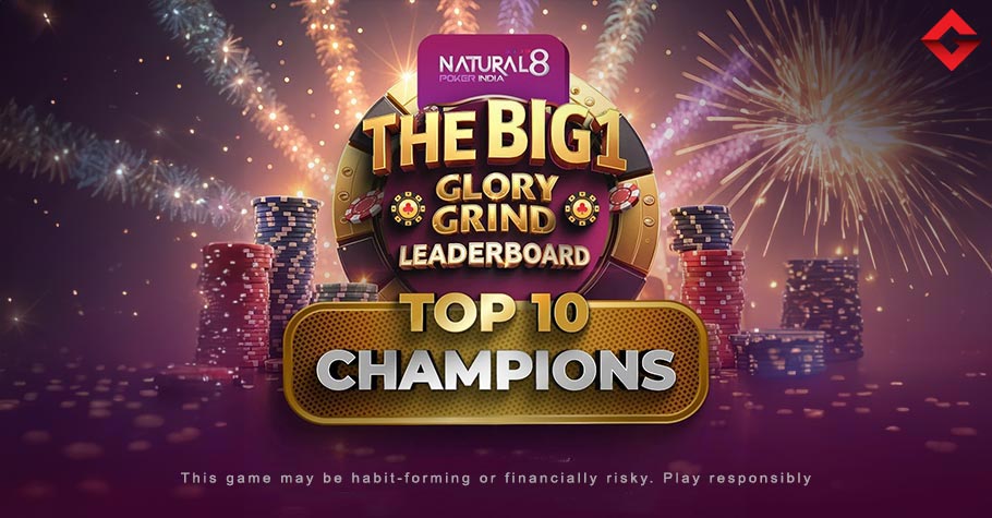 Om Namah Shivay Tops Natural8 India BIG1 Glory Grind Leaderboard