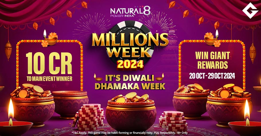 Massive Winnings At Natural8 India's Millions Week 2024