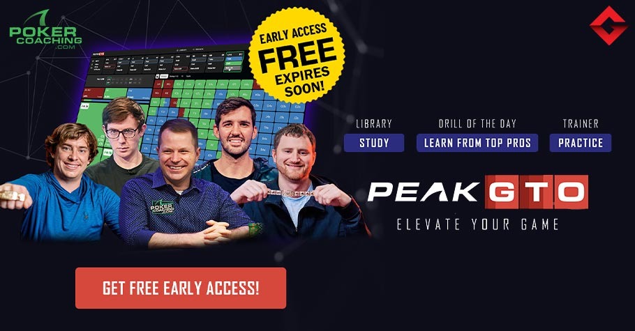 PokerCoaching.com Launches PeakGTO: Grab Early Free GTO Access!