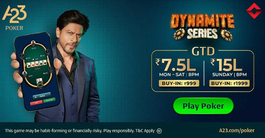 A23 Poker Dynamite Series ₹1.5 Crore GTD – Play on Desktop App!