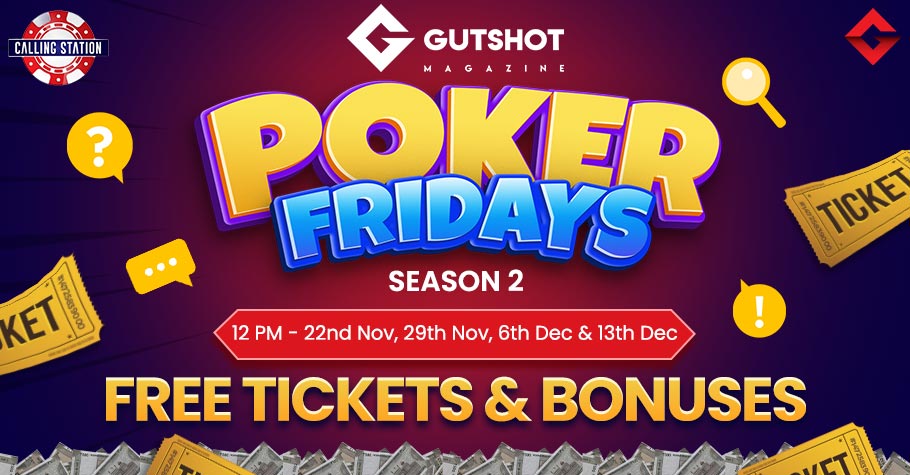 Grab Weekly Calling Station Freebies With Gutshot Poker Fridays!