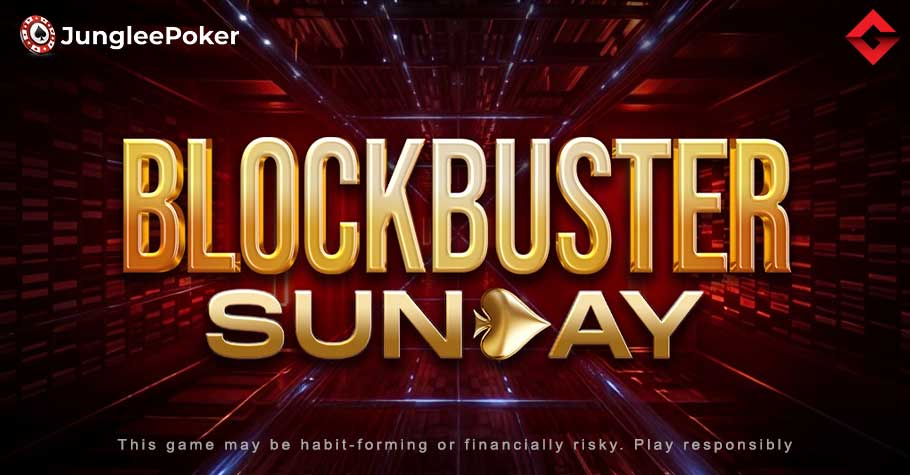 Junglee Poker Blockbuster Sunday: Win from ₹50 Lakh GTD on 1st December!