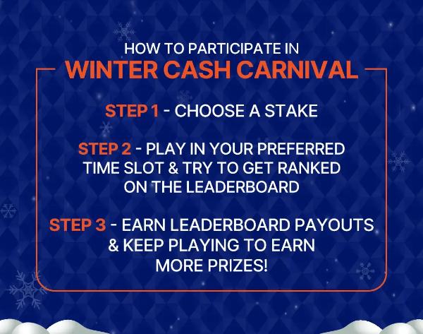 PokerBaazi Winter Cash Carnival - How To Play 