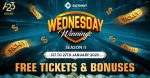 Gutshot Wednesday Winnings Season 2 by A23 Poker: Ready to Compete?