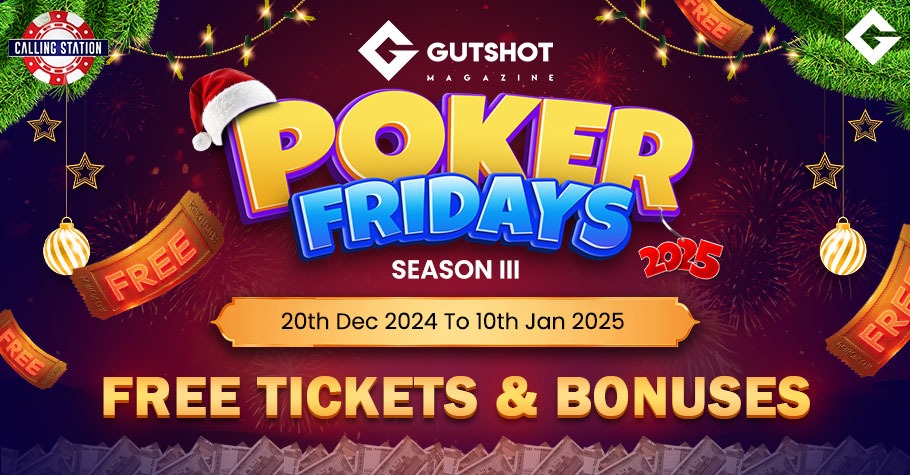 Gutshot Poker Fridays Returns: Season 3 With Free Tickets And More!