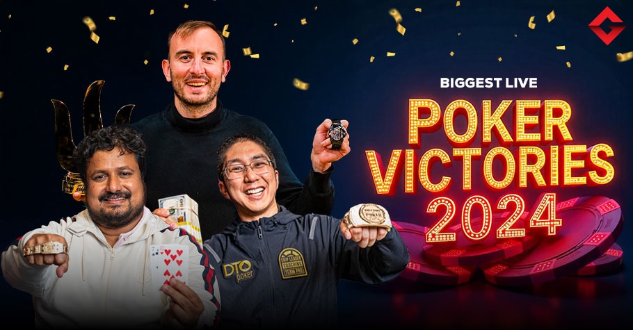 Biggest Live Poker Victories of 2024