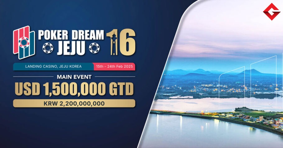 Poker Dream 16 Jeju Details Announced