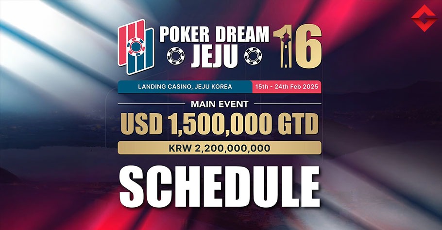 Poker Dream 16 Jeju (February 2025)