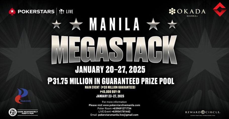 PokerStars - Manila Megastack 21 (January 2025)