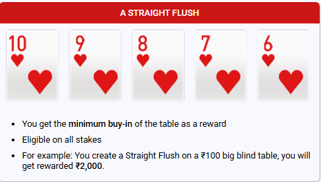 Junglee Poker's Junglee Cheers Flush Fever