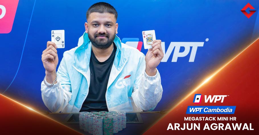 Arjun Agrawal Ships Megastack Mini HR At At WPT Championship Cambodia