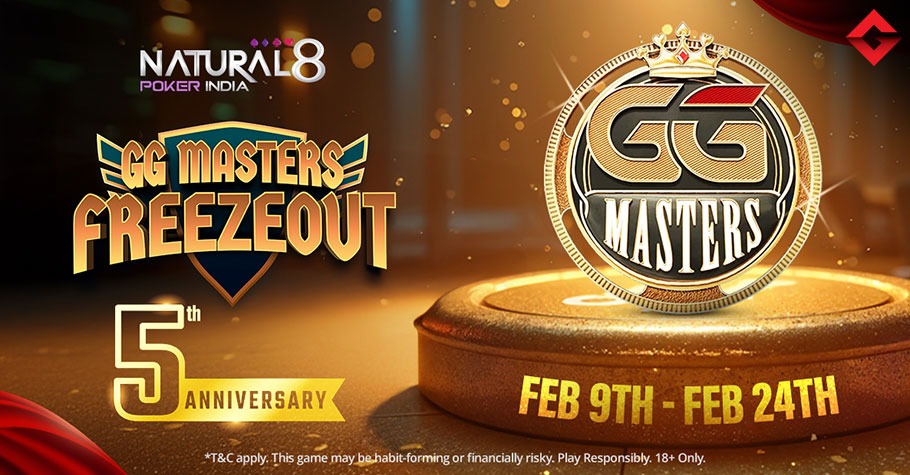 Join the GGMasters Freezeout 5th Anniversary With Natural8 India: Your Chance to Win Big!