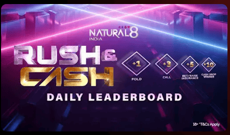 Natural8 India February Giveaway 2025 - Rush & Cash