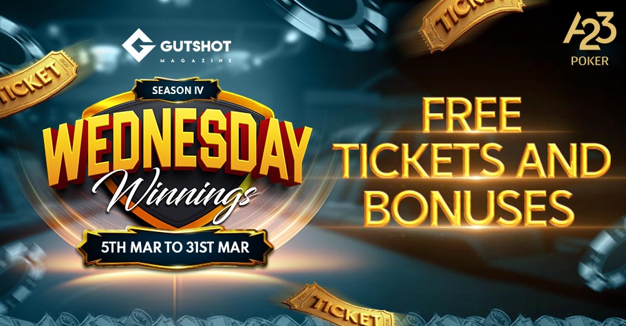 Gutshot Wednesday Winnings Season 4: Play, Compete & Win Big!