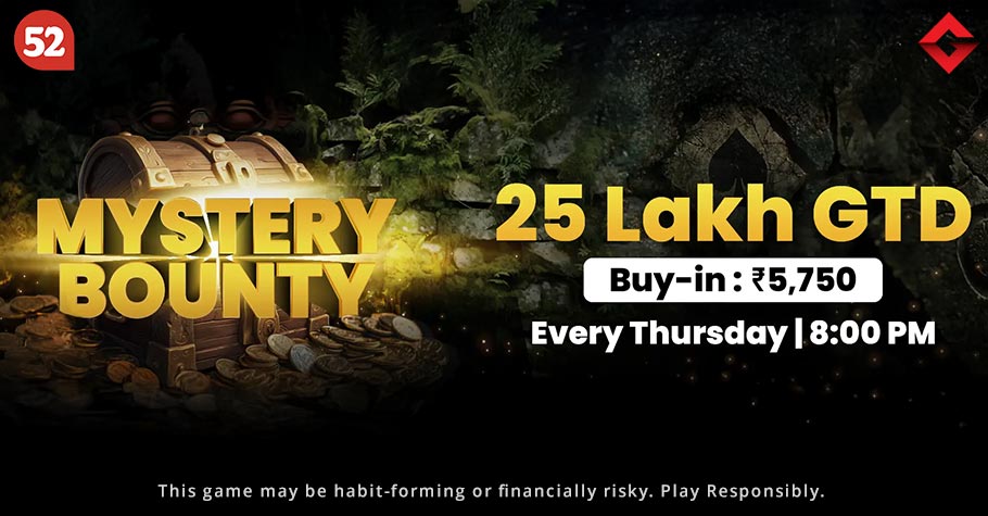 Join India's First Online Mystery Bounty Poker Tournaments on Adda52!