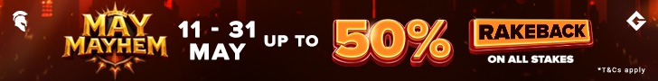 Spartan Poker's May Mayhem promotion
