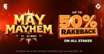 Spartan Poker’s May Mayhem – Win From ₹21 Lakh In Leaderboard Rewards