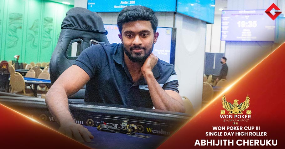 Abhijith Cheruku Ships Event At Won Poker III