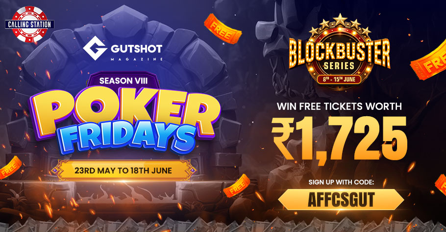Test Your Poker Brain & Grab FREE Tickets In Gutshot Poker Fridays Quiz Season 8!