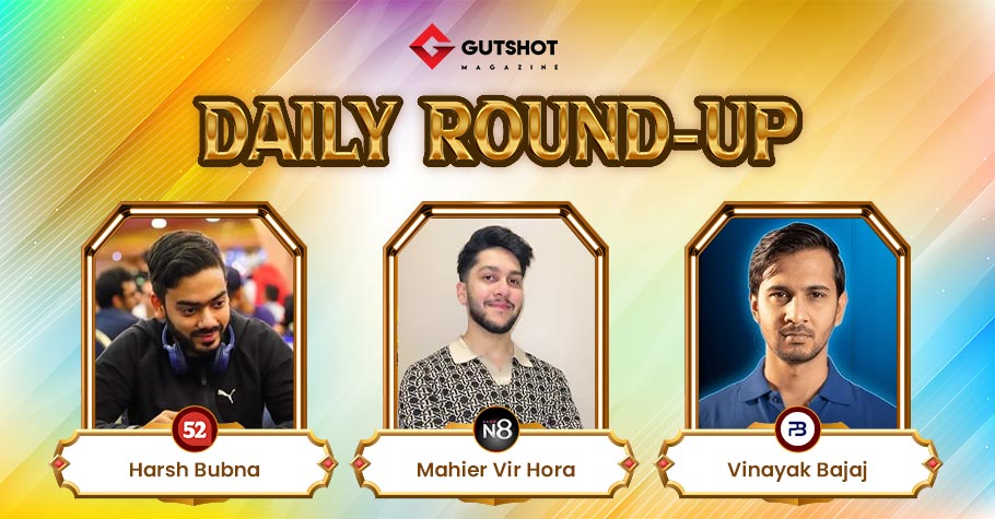 Top Honours for Vinayak Bajaj, Harsh Bubna, and Mahier Vir Hora on Wednesday Night