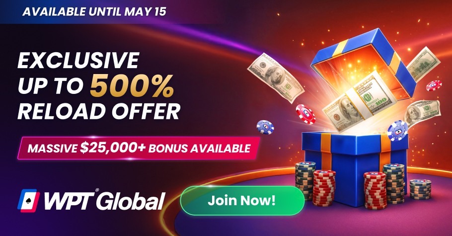 WPT Global Reload offer