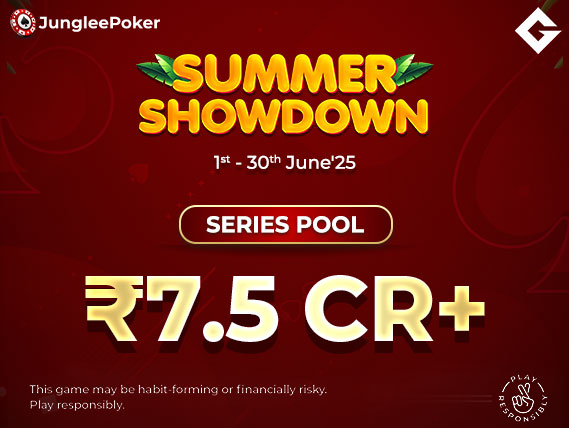Junglee Poker - Summer Showdown - win ₹7.5 Crore - from 1st to 30th June 2025