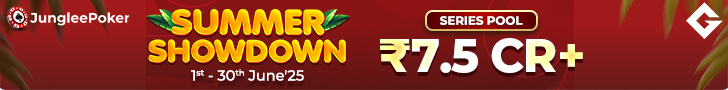 Junglee Poker Summer Showdown - 1st to 30th June 2025